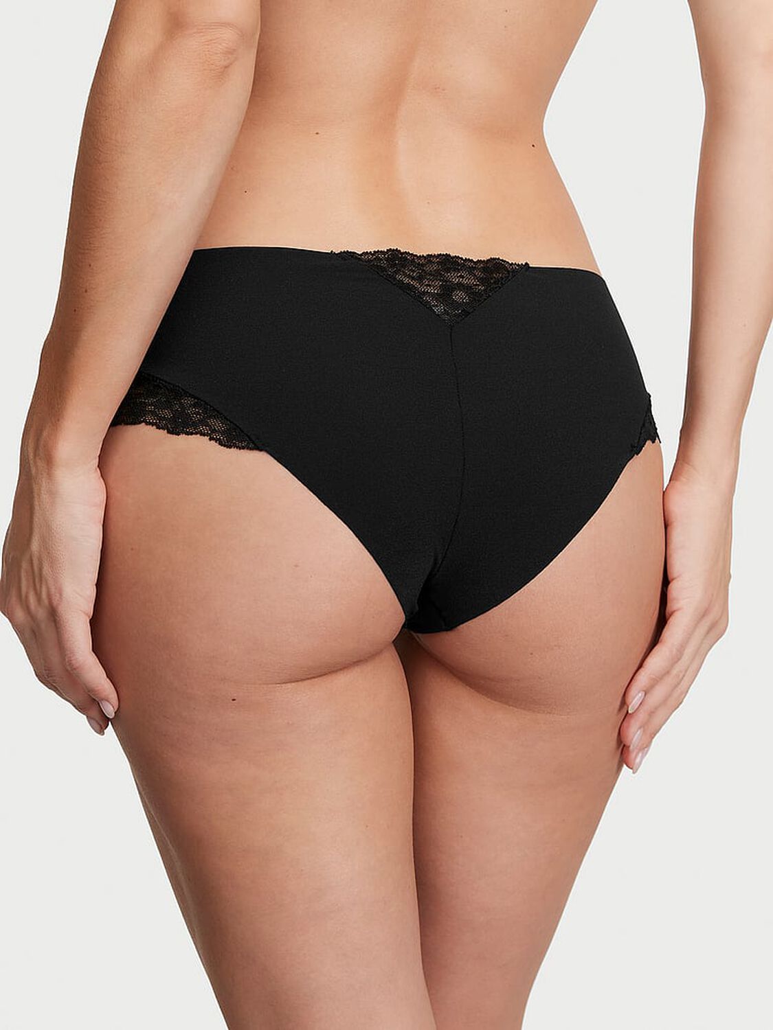 vs No-Show No-Show Lace-Trim Cheeky Panty 2 of 3 