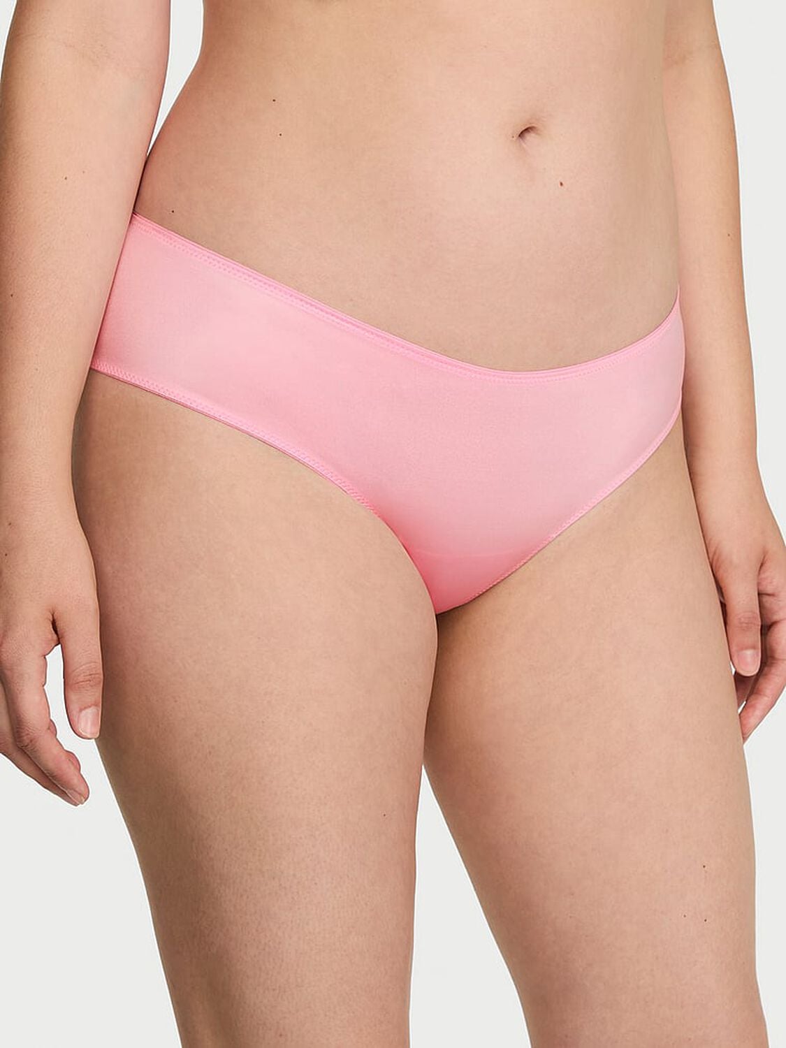 vs Very Sexy Shine Bow Low-Back Cheeky Panty Victoria Pink 1 of 3 