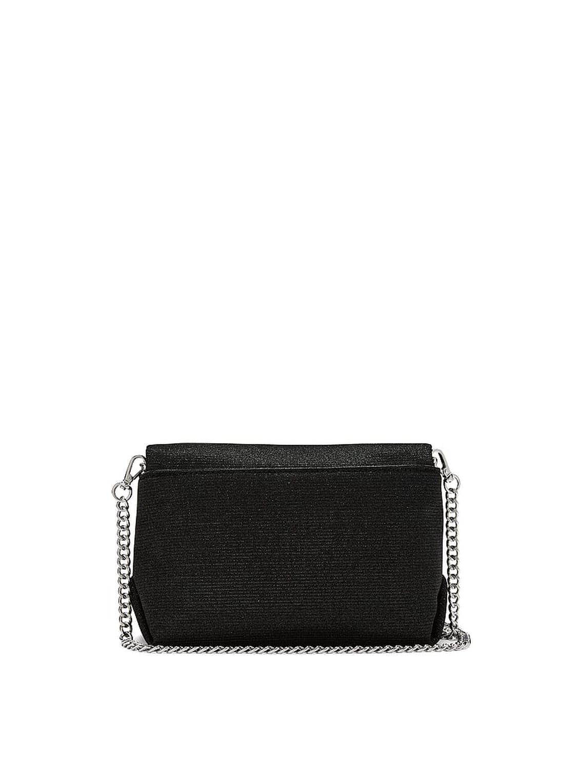 vs Victoria's Secret Convertible Mini Bag Black Sparkle 2 of 3 
