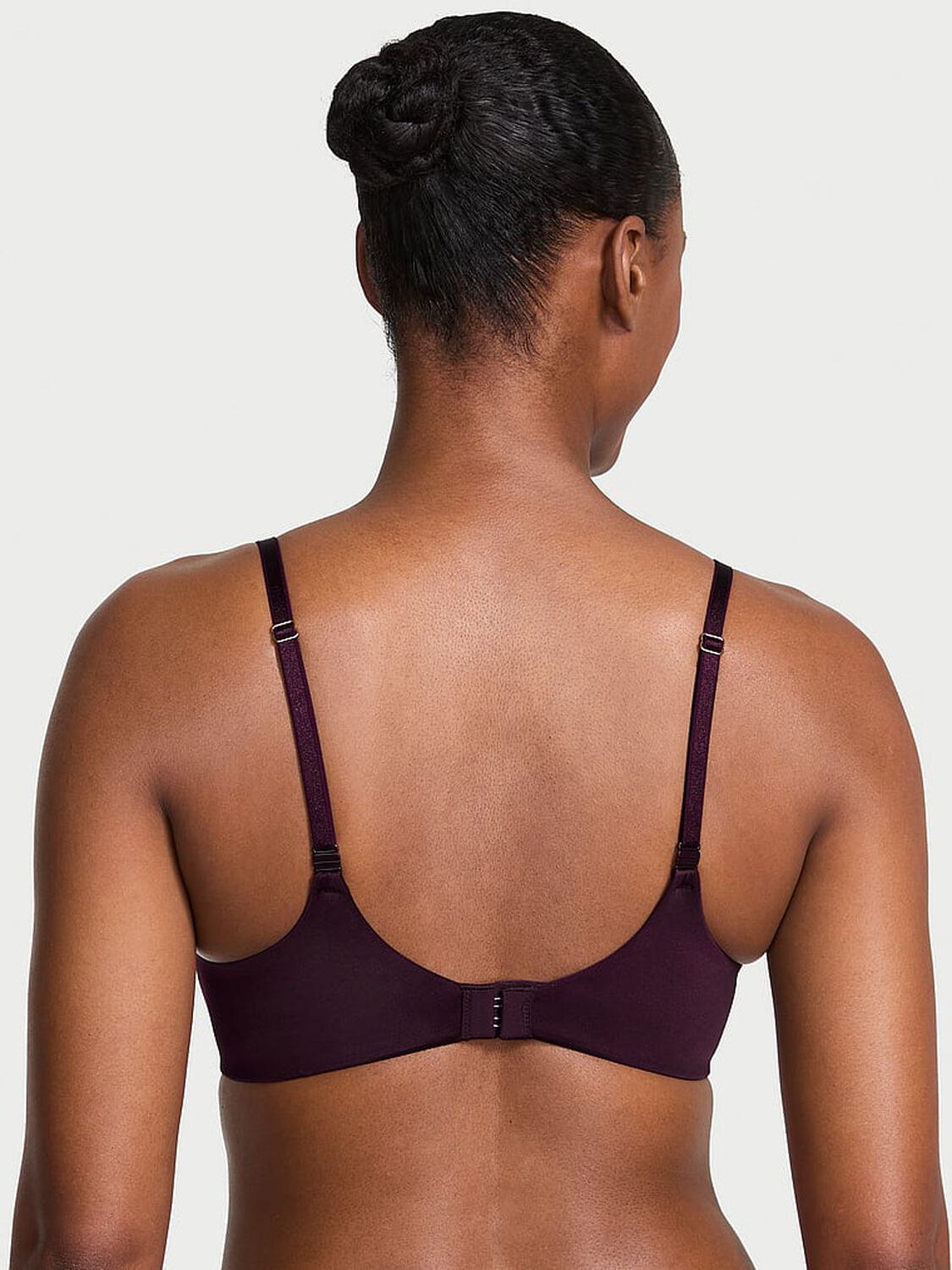vs Very Sexy So Obsessed Smooth Wireless Push-Up Bra Winter Wine 2 of 3 