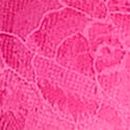 Rose Lace Lightly Lined Strappy Teddy, Ultre Pink, swatch
