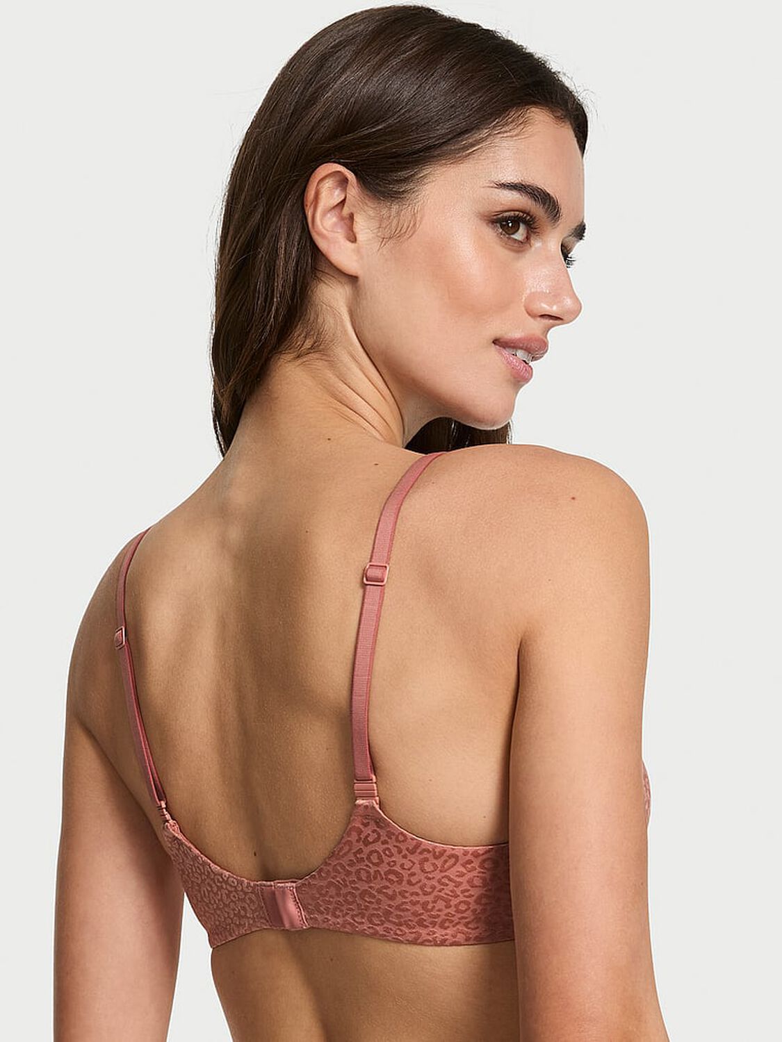 vs Body By Victoria Lightly Lined Full-Coverage Bra Desert Blush 2 of 3 