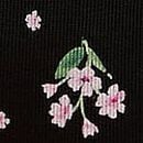 Logo Cotton Thong Panty, Black Ditsy Floral, swatch