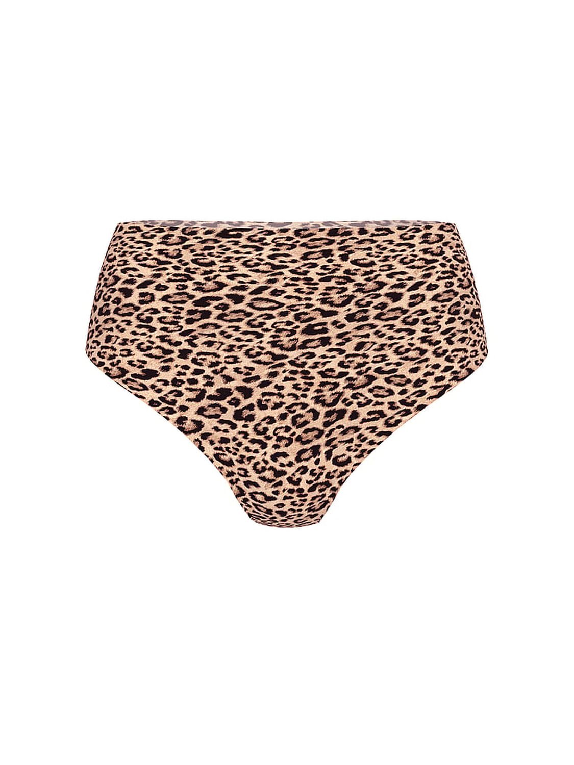 vs No-Show No-Show High-Waist Thong Panty Natural Leopard 3 of 3 