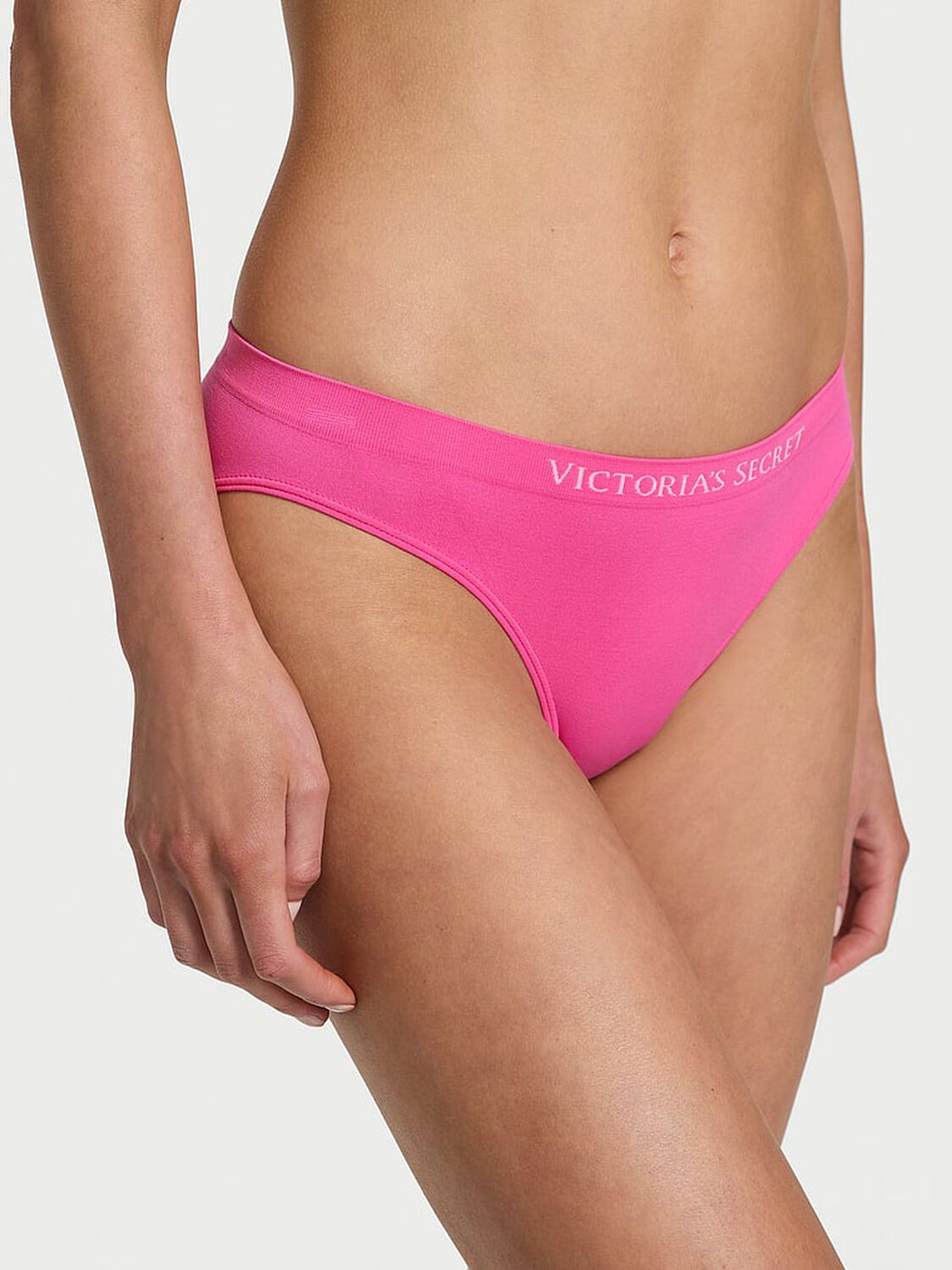 vs Seamless Seamless Bikini Panty Ultra Pink 1 of 3 