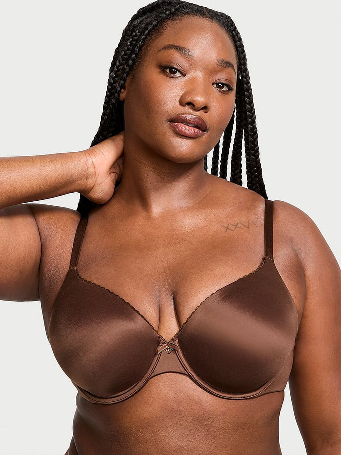 vs Body By Victoria Lightly Lined Full-Coverage Smooth Bra Ganache 1 of 3 