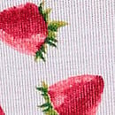 Logo Cotton Hiphugger Panty, White Strawberries, swatch