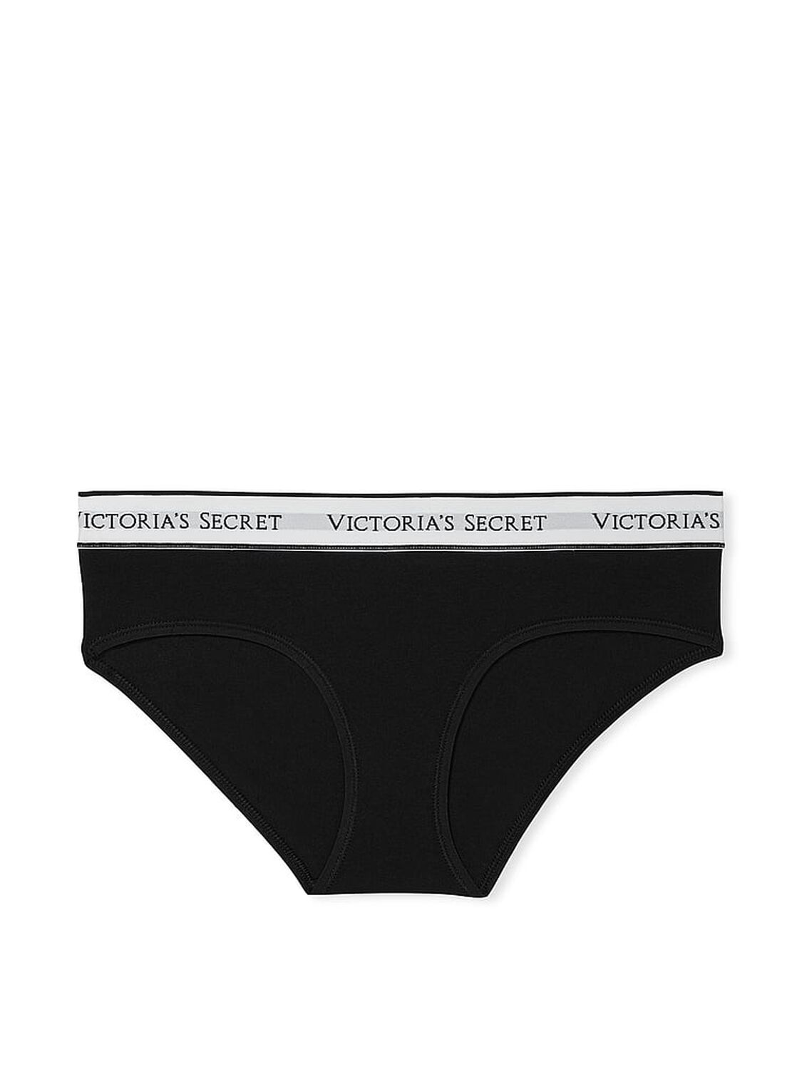 vs Cotton Logo Cotton Hiphugger Panty Black 6 of 7 