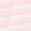 Micro Terry Curved Hem Short, Pretty Blossom Stripes, swatch