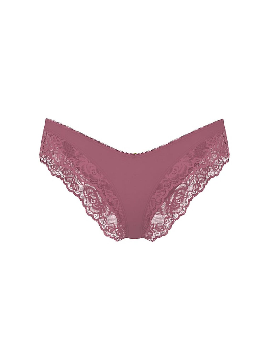vs Very Sexy Rose Lace-Trim High-Leg Cheeky Panty Purple Vapor 3 of 3 