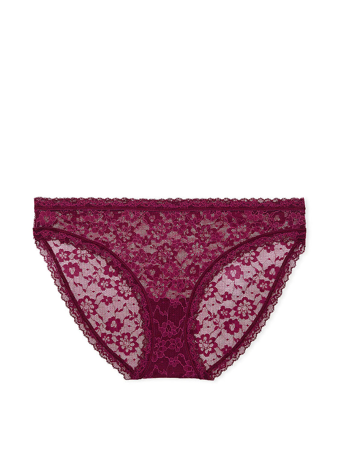 vs The Lacie Lace Bikini Panty Plum Rouge 3 of 3 