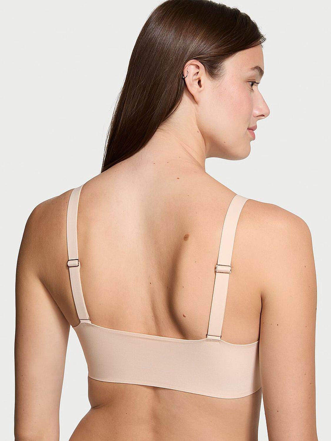 vs Body By Victoria Smooth Lightly Lined Front-Close Full-Coverage Bra 2 of 3 