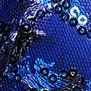 Party Floral Sequin Embroidery Push-Up Bra, Blue Party Floral, swatch