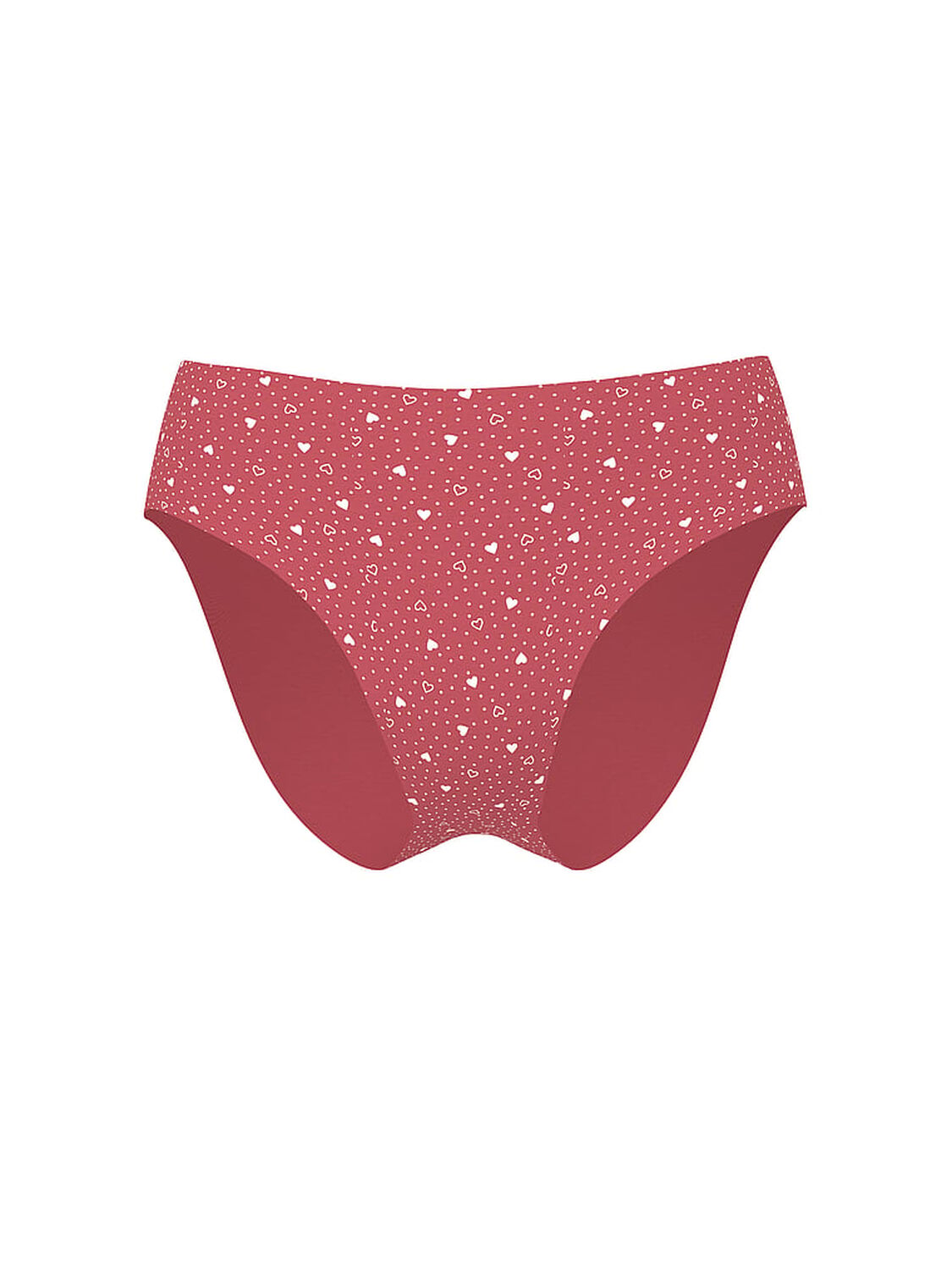 vs Body By Victoria Body by Victoria Flex Mid-Rise Bikini Panty Seductive Rose Hearts 3 of 3 