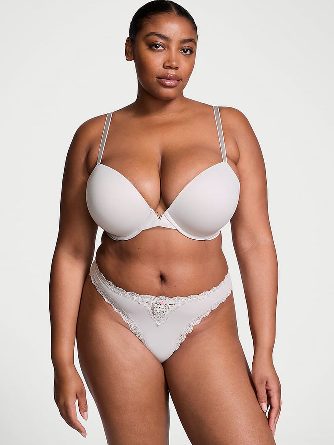 vs Dream Angels Smooth Push-Up Bra Silver Pearl 4 of 4 