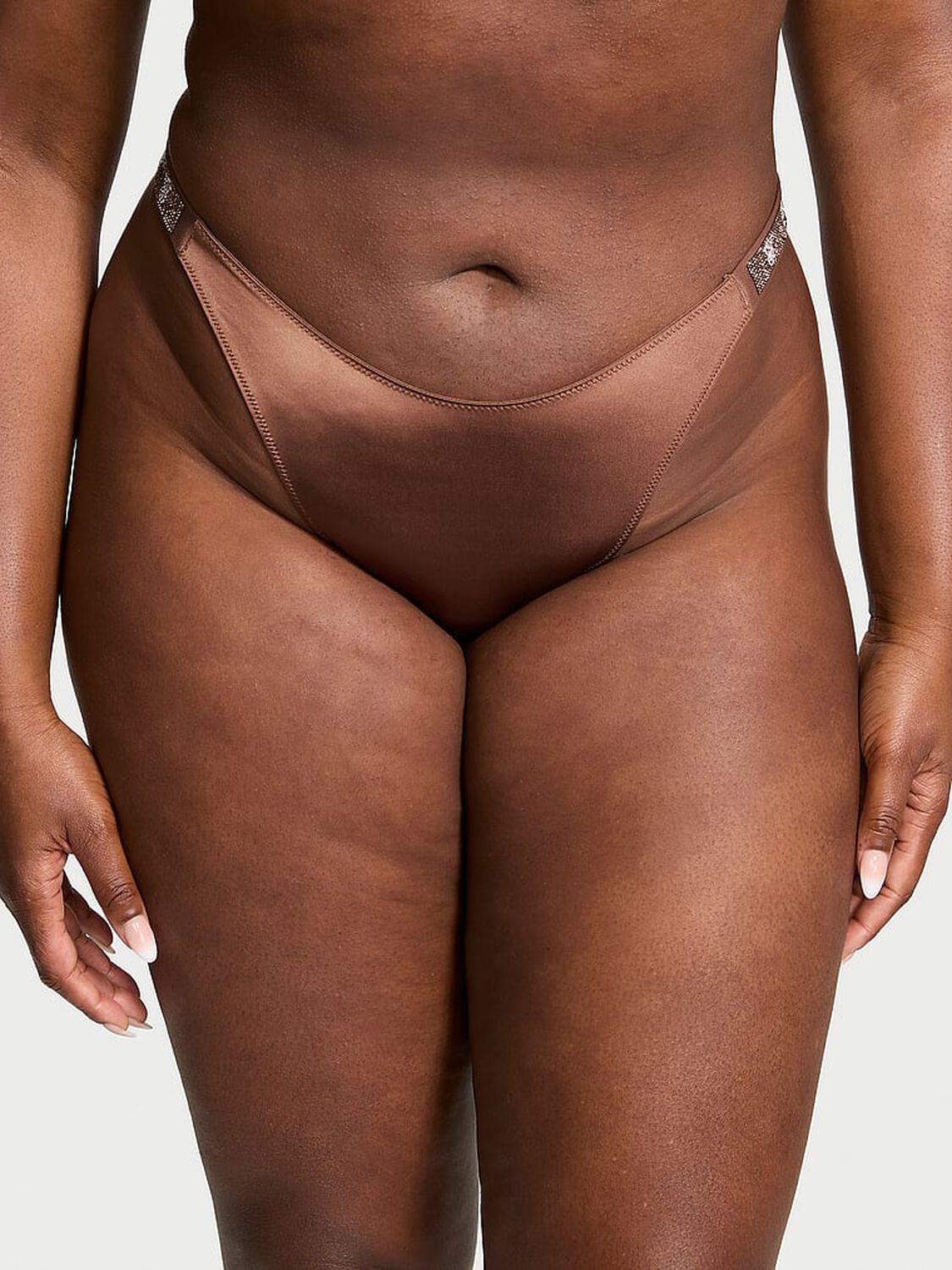 vs Very Sexy Shine Strap Thong Panty 1 of 3 