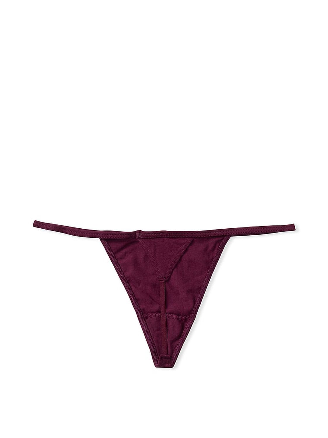 vs Victoria's Secret Stretch Cotton V-String Panty Kir 4 of 4 