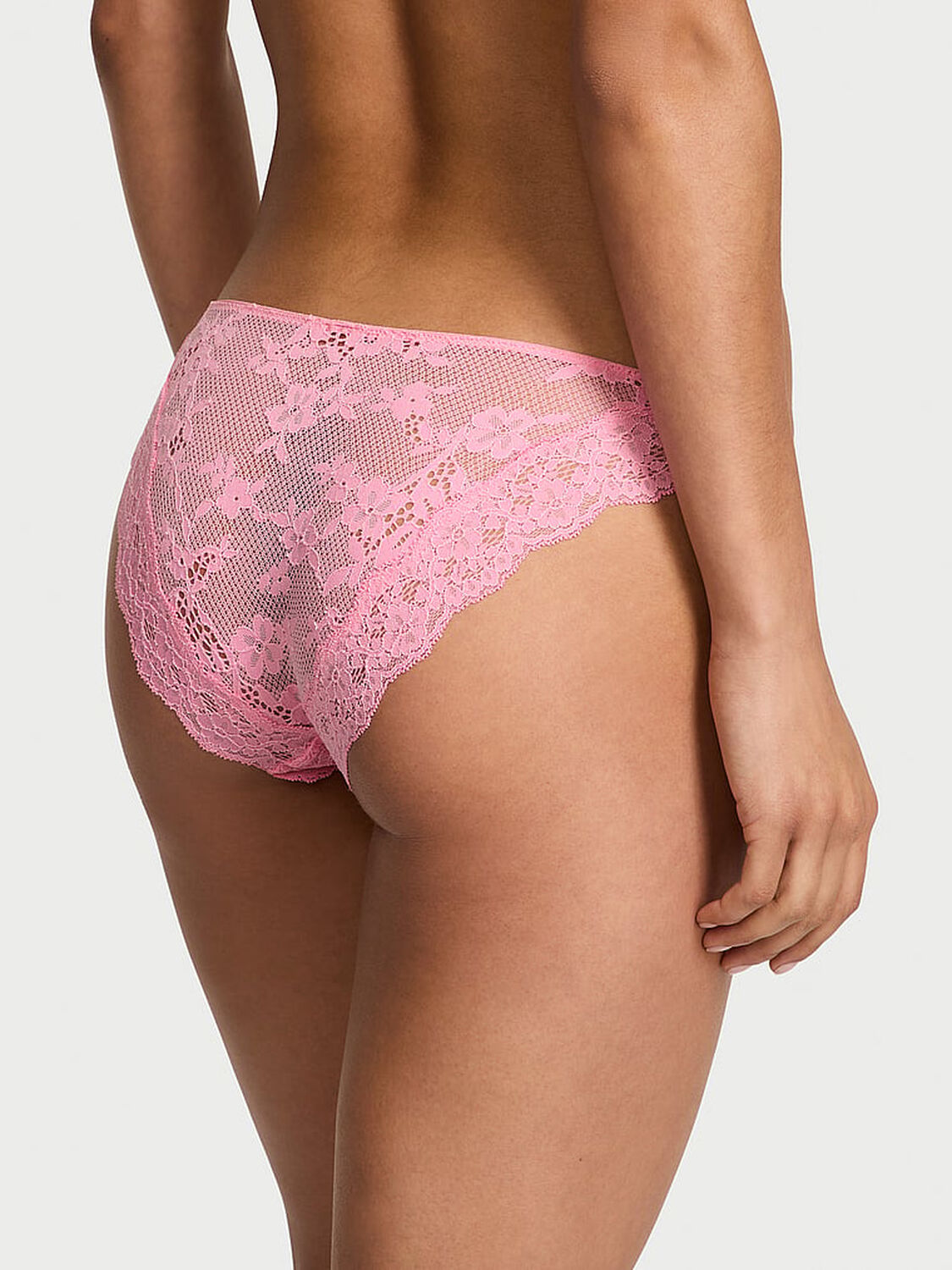 vs Dream Angels Lace Bikini Panty Pink Hope 1 of 3 