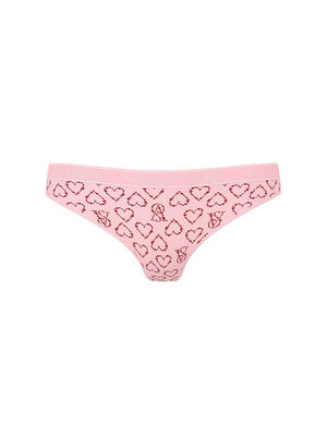Logo Cotton Hiphugger Panty