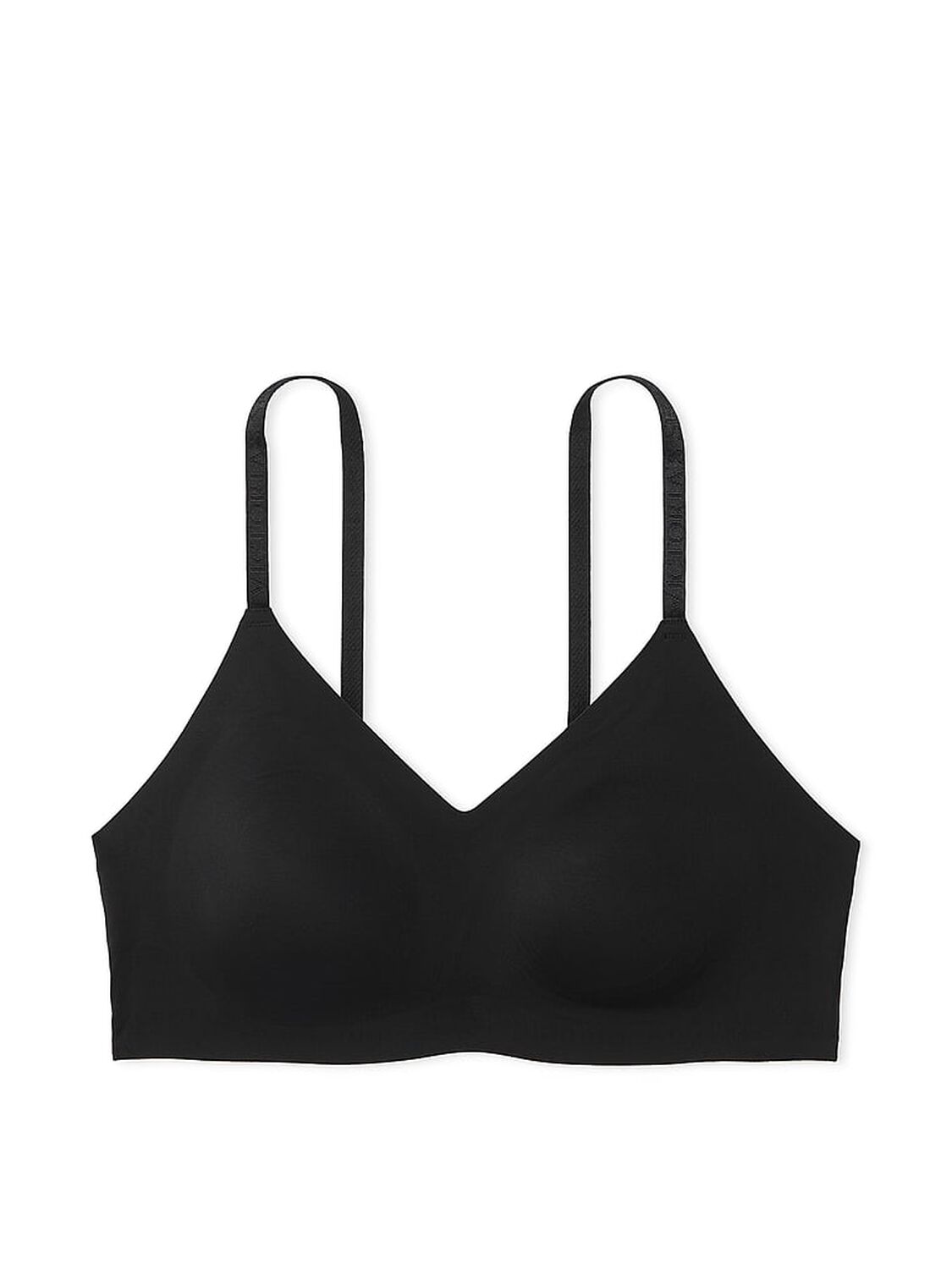 vs The T-Shirt Lightly Lined Wireless Comfort Bra Black 3 of 3 