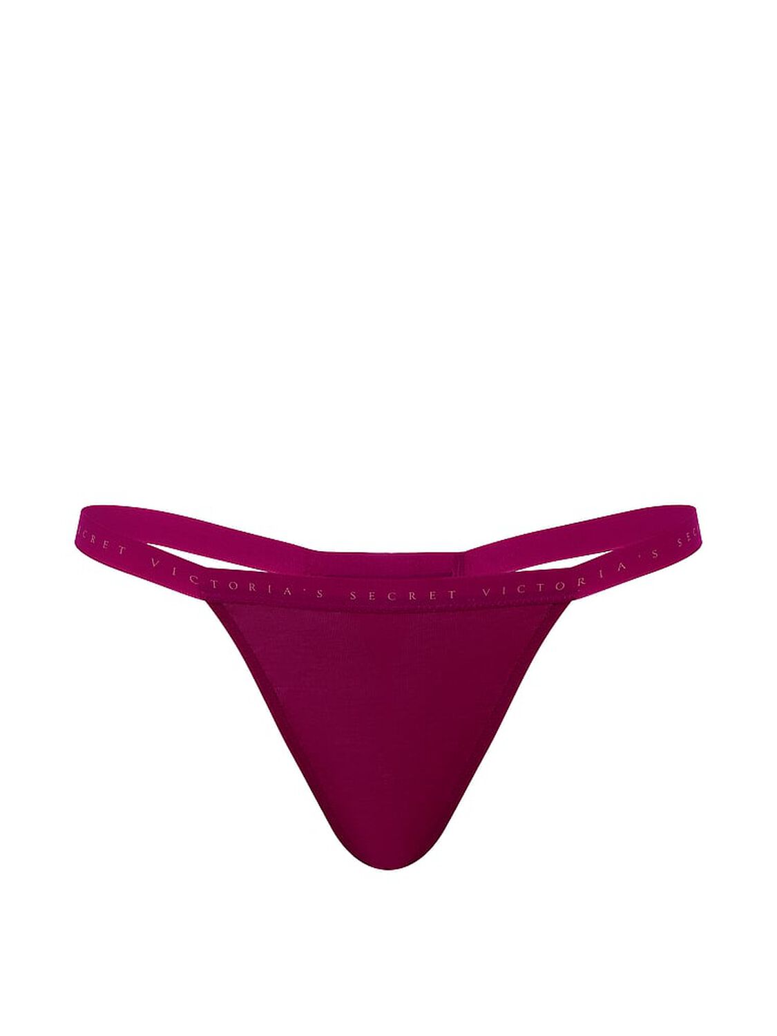 vs Victoria's Secret Stretch Cotton V-String Panty Fresh Jam 3 of 3 