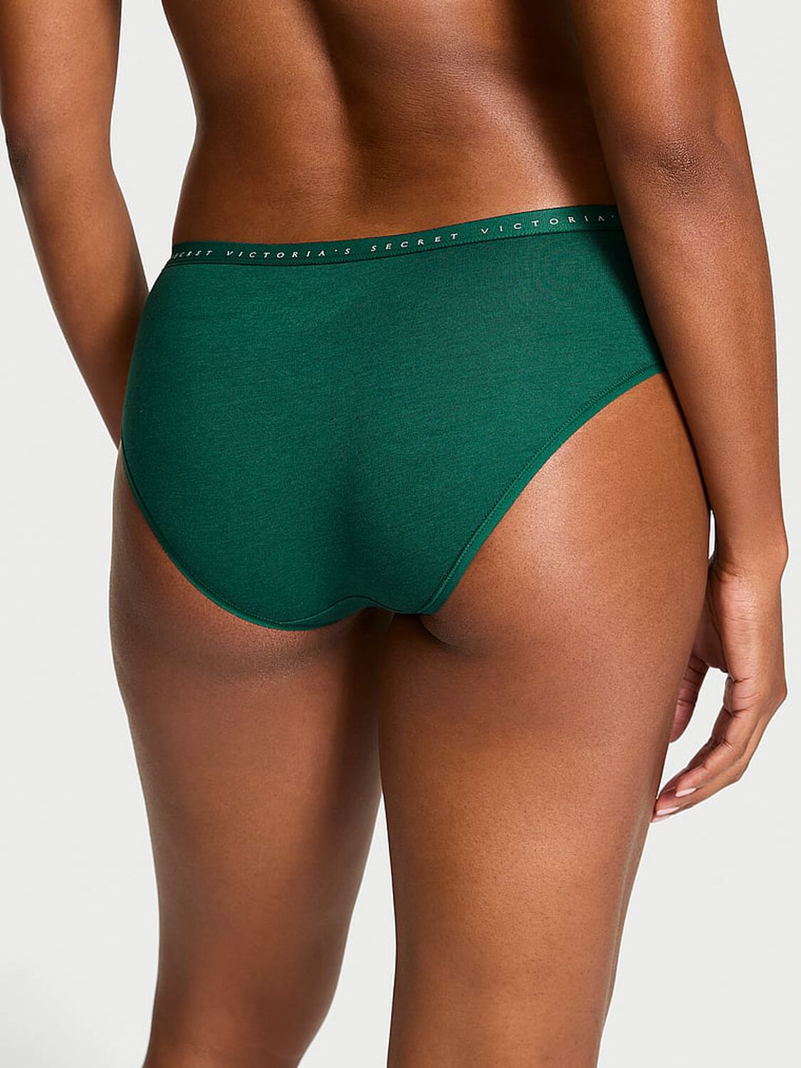 vs Victoria's Secret Stretch Cotton Hiphugger Panty Clover 2 of 3 