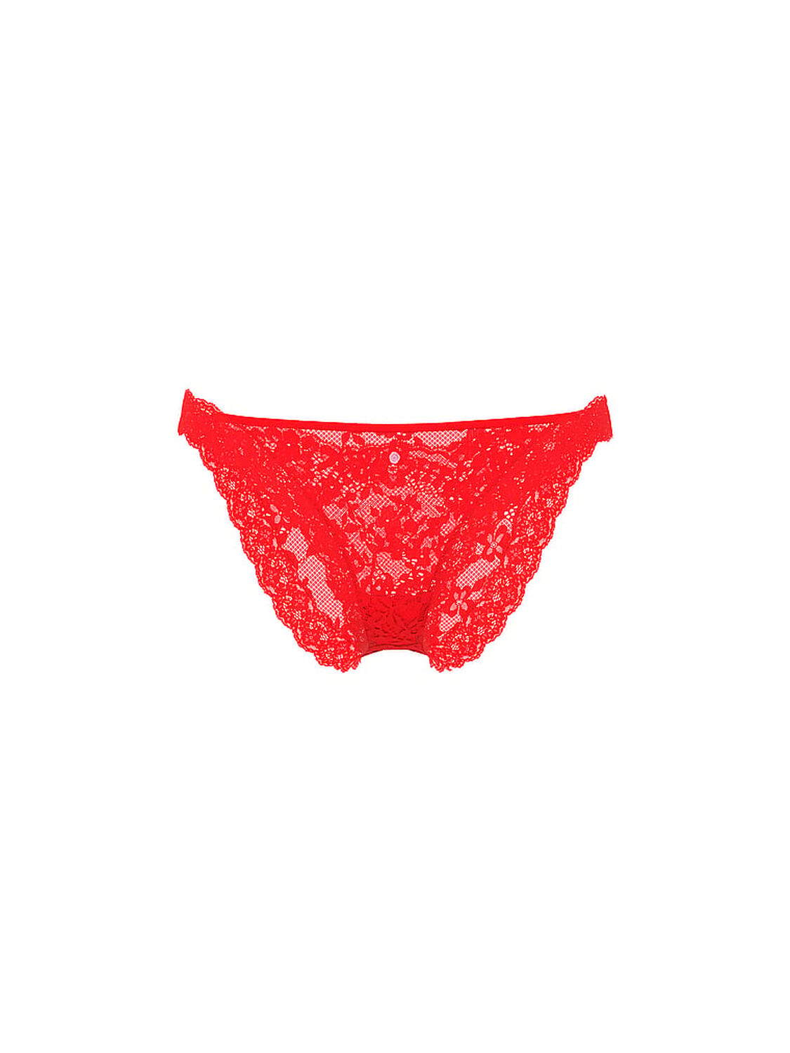 vs Dream Angels Lace Bikini Panty Bright Vermillion 3 of 4 