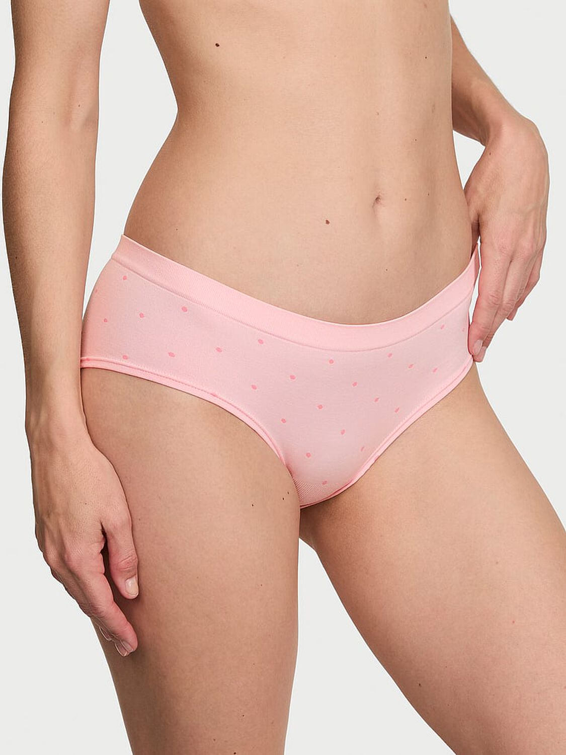 vs Seamless Seamless Hiphugger Panty Angel Pink 1 of 3 