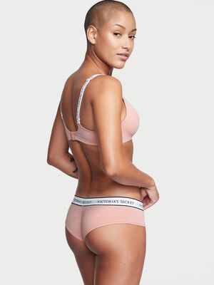 Logo Cotton Cheeky Panty