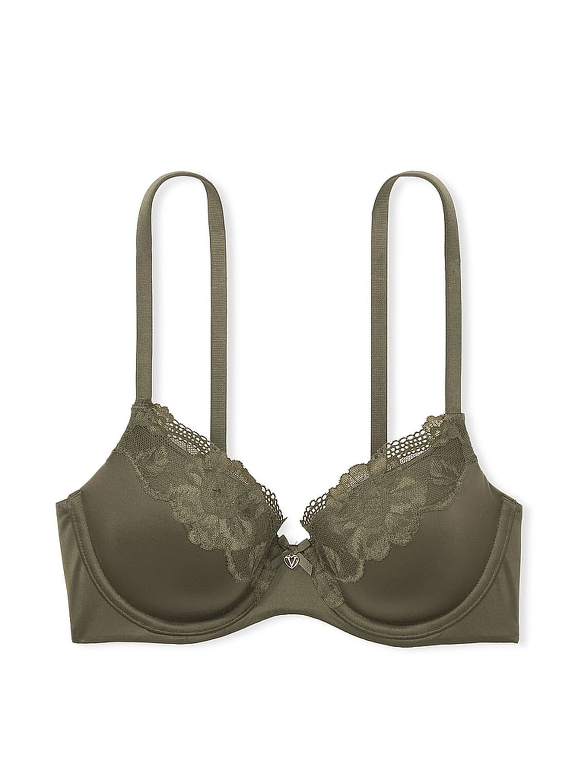 vs Body By Victoria Lightly Lined Lace-Trim Demi Bra 3 of 3 