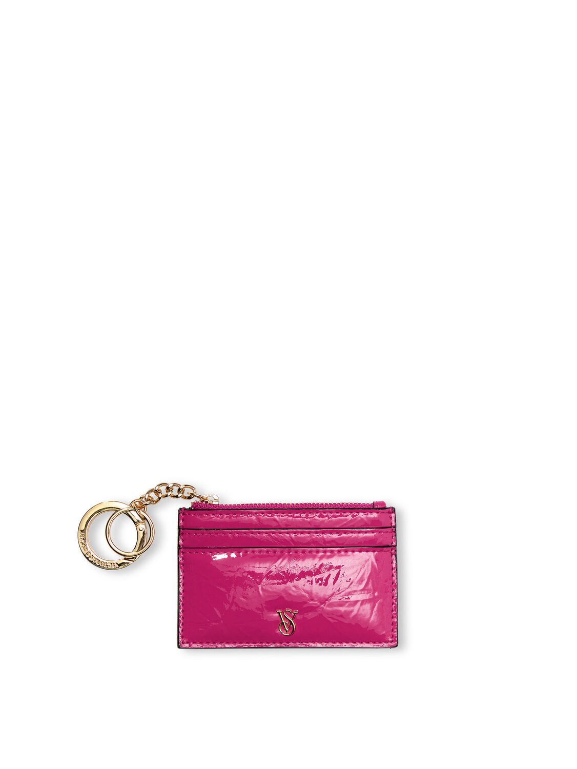 vs Victoria's Secret Card Holder Keychain Luscious Rose 1 of 3 