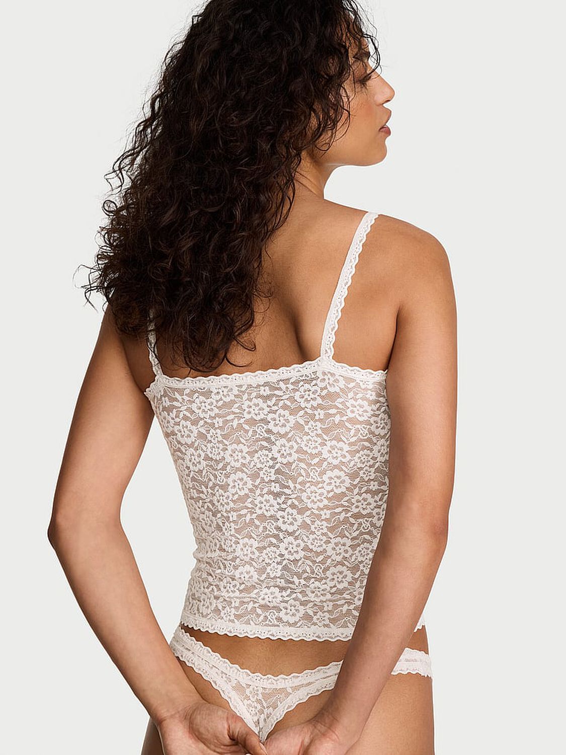 vs Victoria's Secret Lacie Cami Coconut White 2 of 4 