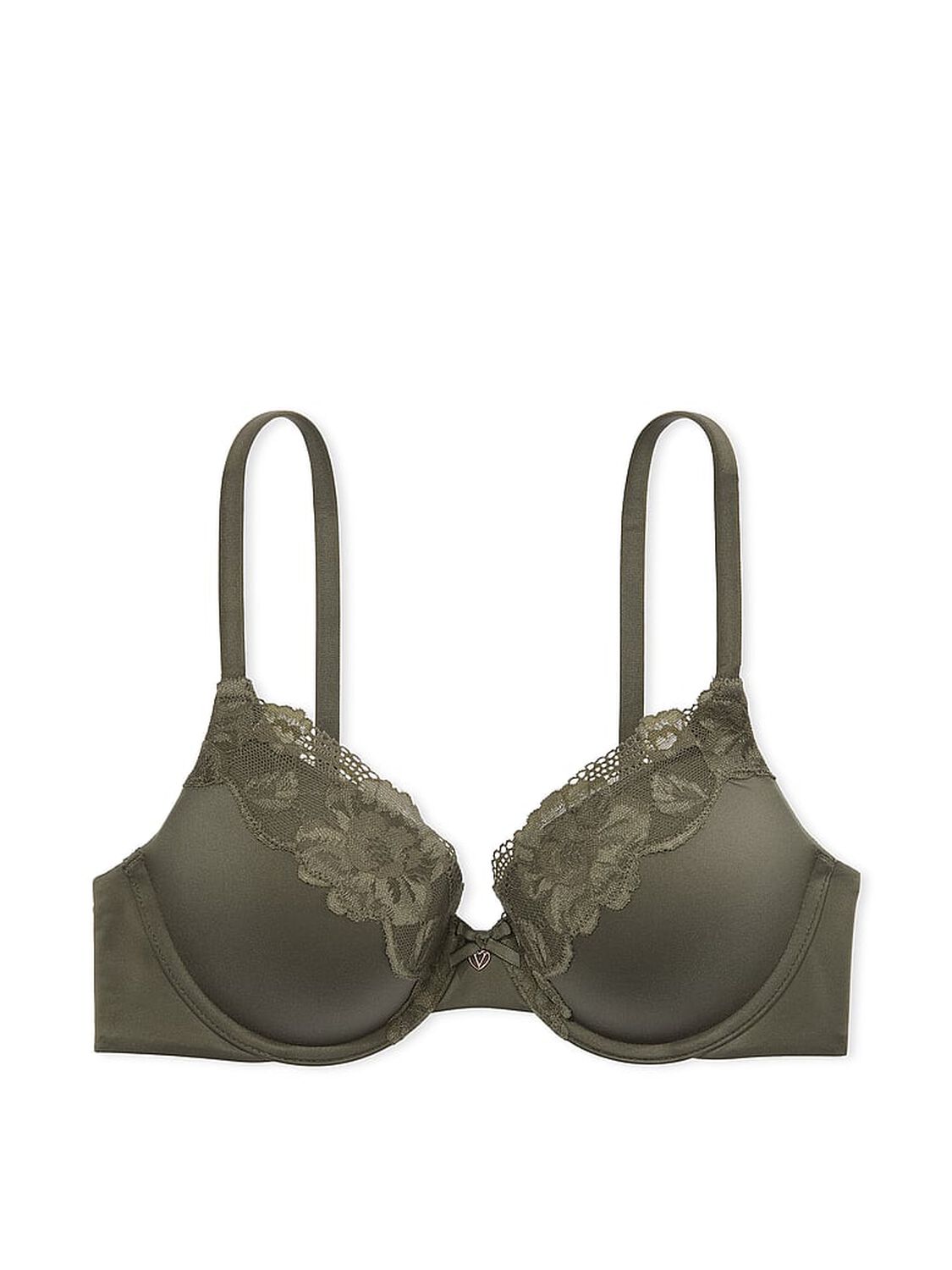 vs Body By Victoria Perfect Shape Lace-Trim Push-Up Bra 3 of 3 