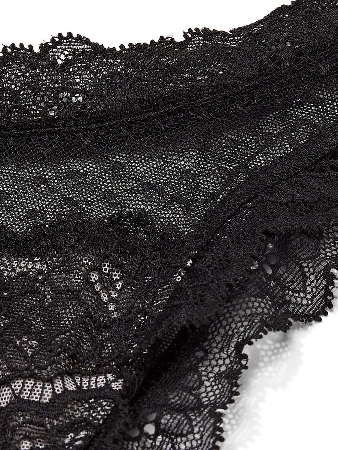 vs Dream Angels Lace & Mesh Brazilian Panty 4 of 4 