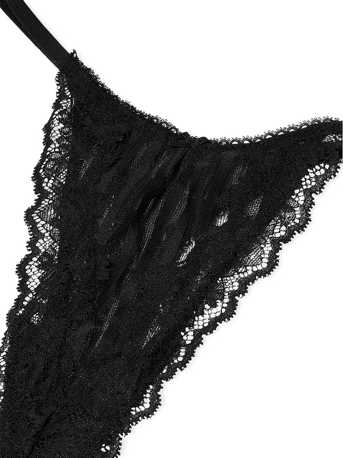 vs The Lacie Lacie Sheer Heritage String Thong Panty Black 5 of 5