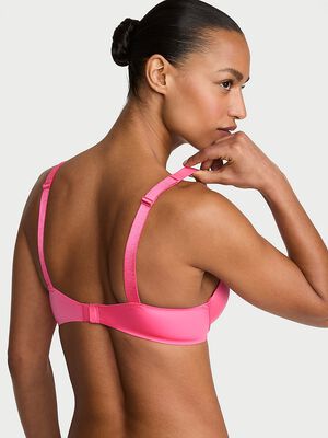 Logo Shine Strap Push-Up Bra