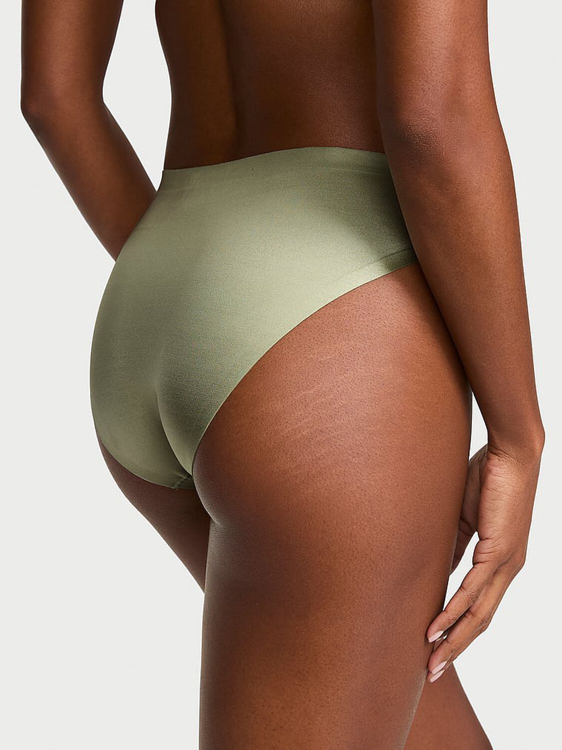vs No-Show No-Show Mid-Rise Bikini Panty Fall Sage 2 of 4 
