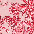 Stretch Cotton High-Leg Scoop Thong Panty, Pink Jungle Toile, swatch