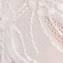 Wicked Unlined Frou Frou Embroidery Balconette Bra, Frou Frou White, swatch