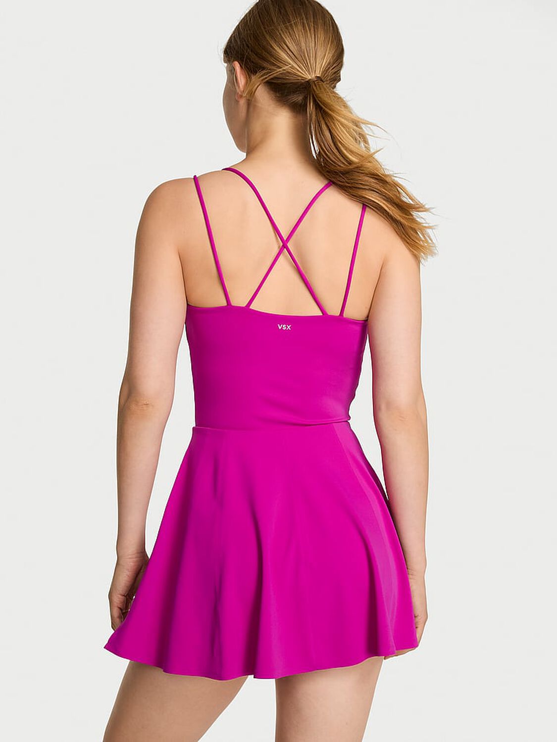 vs Vsx VSX Elevate™ Flare Mini Dress Berrylicious 2 of 3 
