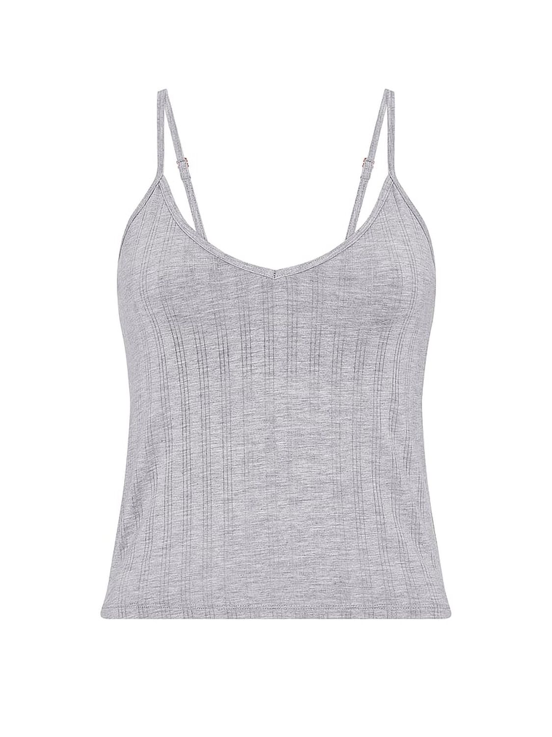 vs Victoria's Secret SoSoft&trade; Modal Ultra-Fine Cami Top Medium Heather Grey 3 of 3 