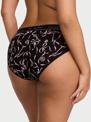 Logo Cotton Hiphugger Panty