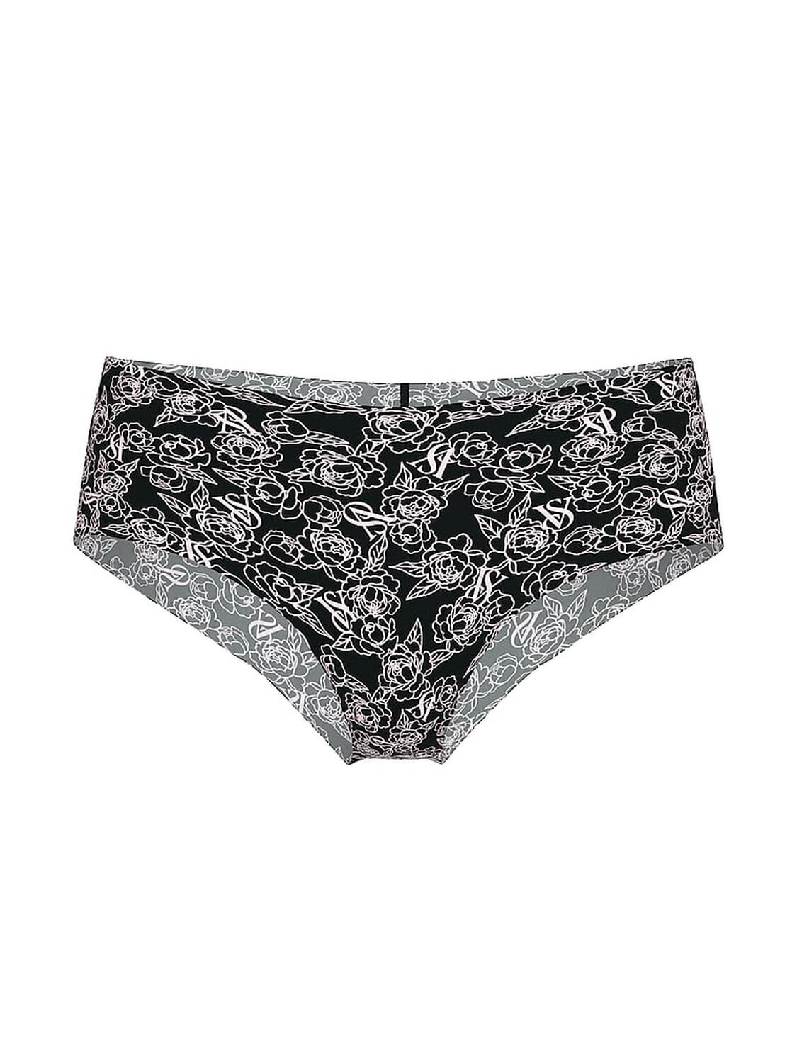 vs No-Show No-Show Cheeky Panty Black Sketch Floral 3 of 3 