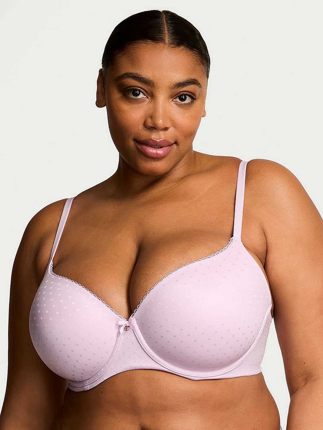 vs Body By Victoria Lightly Lined Demi Bra Delicate Violet 1 of 3 