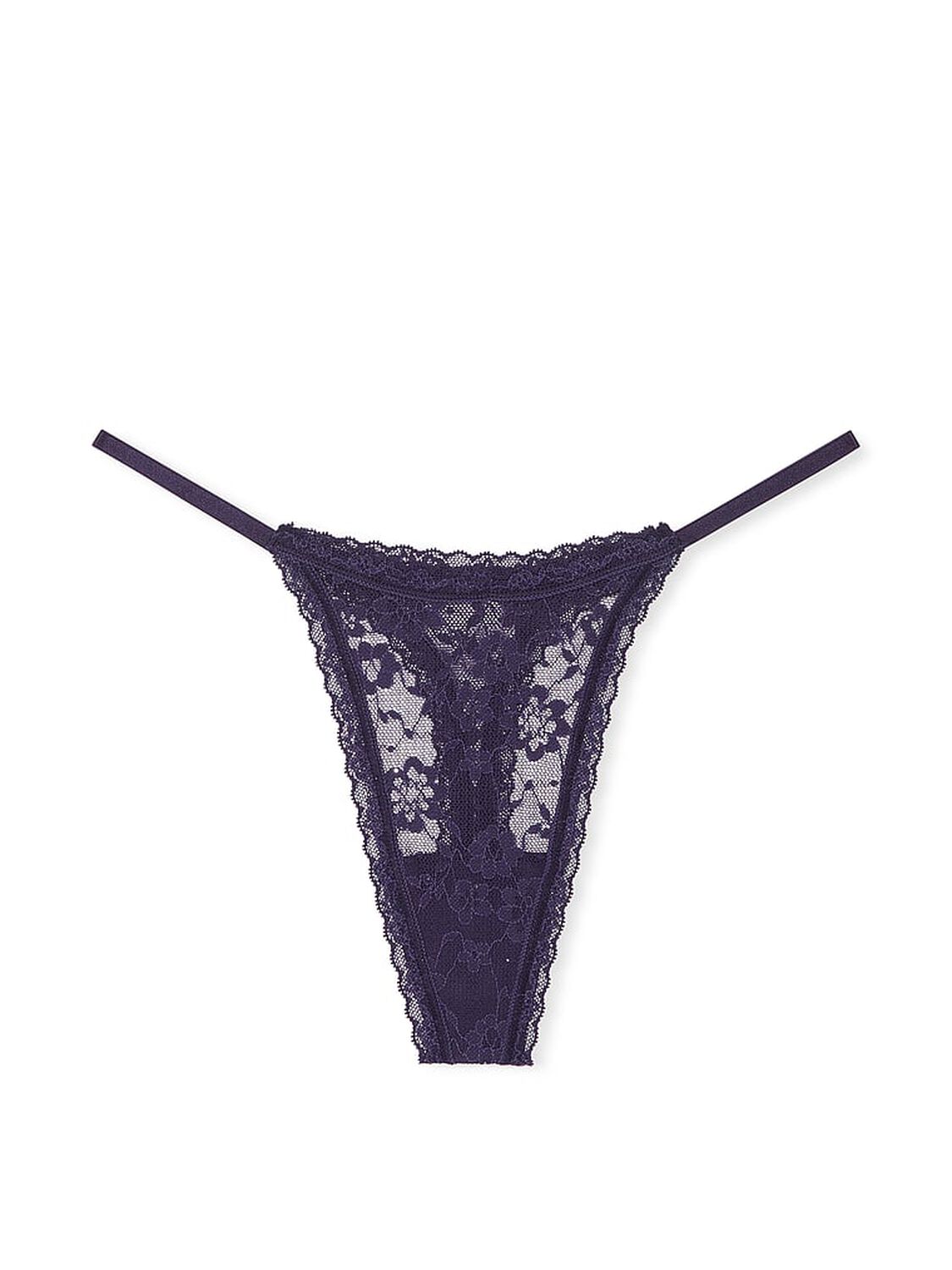 vs The Lacie Sequin Posey Lace String Thong Panty 3 of 3 