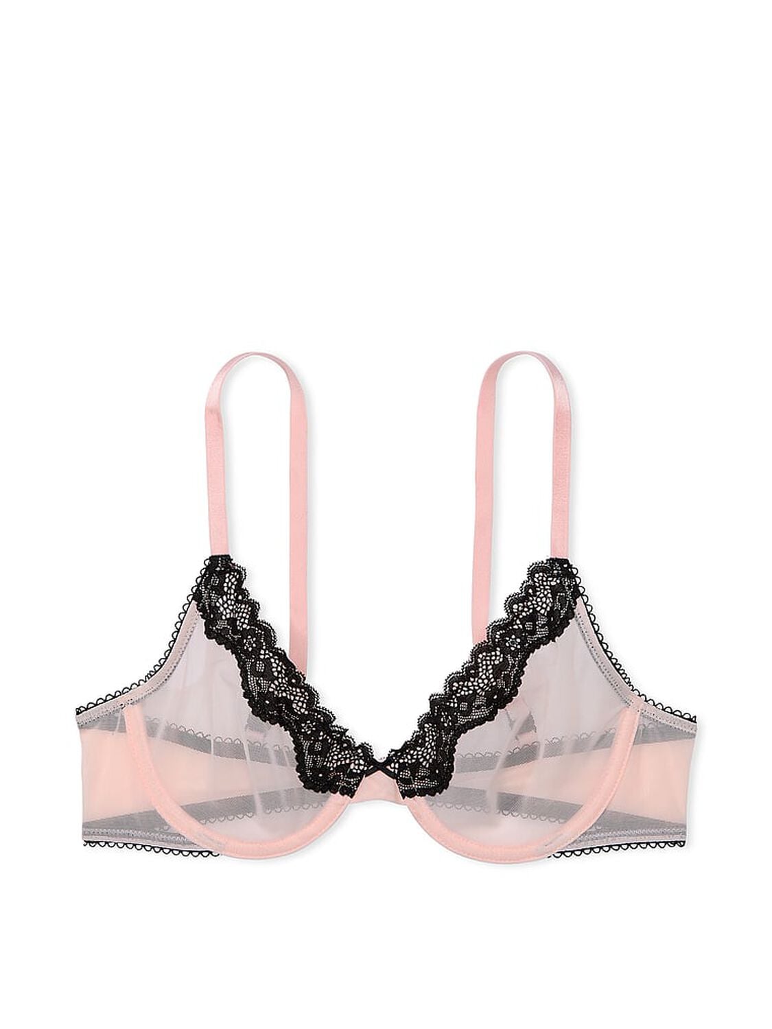 vs Victoria's Secret Tease Unlined Demi Bra Purest Pink 3 of 4 
