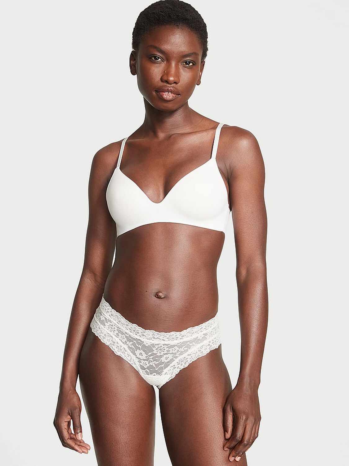 vs The Lacie Lace Cheeky Panty Coconut White 1 of 3 