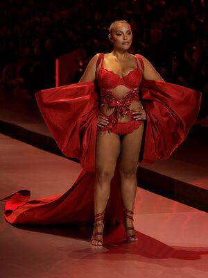 Wicked Tied-with-a-Bow Embroidery Unlined Balconette Bra