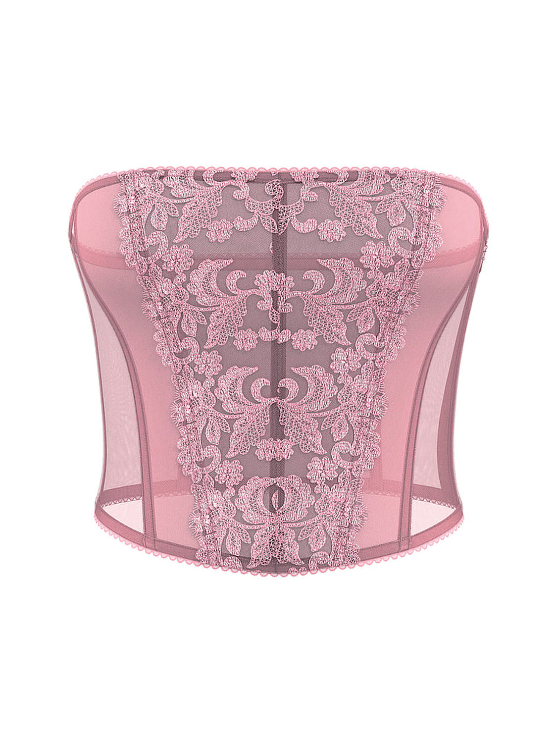 vs Very Sexy Vintage Blossom Strapless Corset Top Nostalgia Rose 3 of 4 
