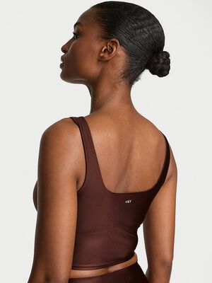 VSX GlossyTech&trade; Square-Neck Bra Top